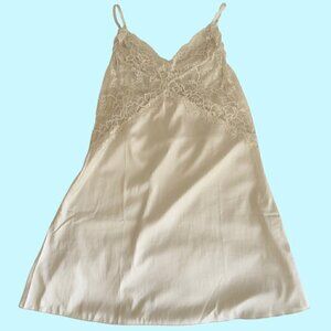 Vintage 90's White Lingerie Dress